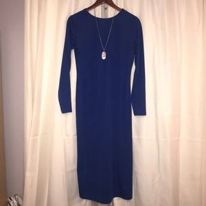 New! Sexy Blue Pencil Dress